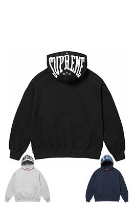 シュプリーム WARM Up Hooded Sweatshirt プリントパーカー
