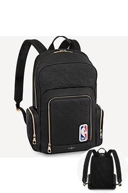 ルイヴィトン モノグラムエンボスの牛革バックパック M57972