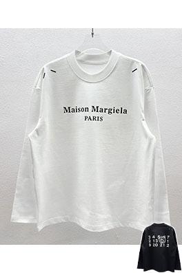 マルタンマルジェラ Maison Margiela MM6 レターデジタルダイレクトプリント長袖シャツ