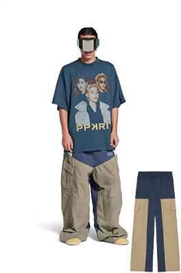 バレンシアガ Balenciaga BASKETBALL 最高級カーゴパンツ