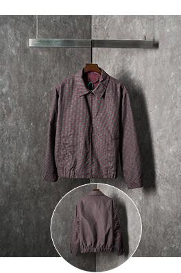 グッチ バーガンディGGオールオーバージャカードカラージップアップジャケット