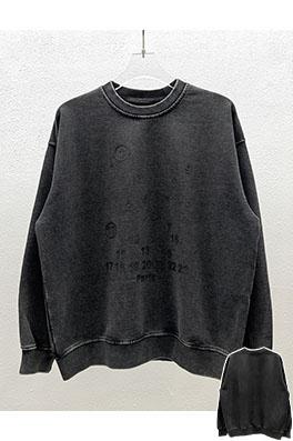 マルタンマルジェラ Maison Margiela MM6 デジタルクロスプリント 厚パックウォッシュクルーネックスウェットシャツ