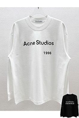 アクネストゥディオズ Acne Studios デジタルレーザーマーキング文字ロゴ長袖シャツ
