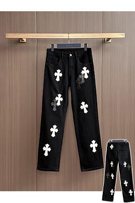 クロムハーツ パッチワークウォッシュジーンズ