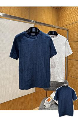 ディオール Oblique ジャカードクルーネック半袖Tシャツ