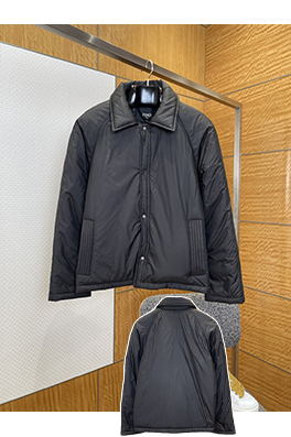 フェンディ ダブルFロゴプリントコットンジャケット