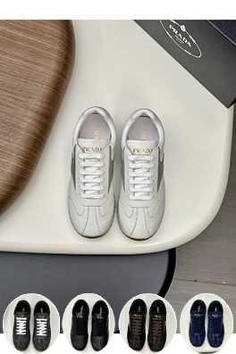 プラダ メンズパッチワークカジュアルスポーツシューズ