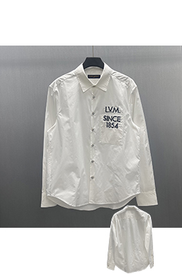 ルイヴィトン LV.M.長袖ロゴシャツ