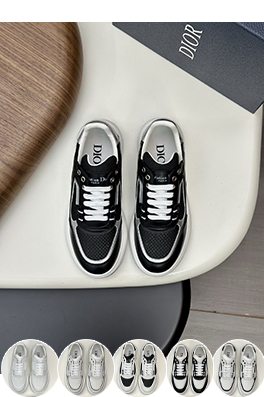 ディオール デパートのシンクロナイズドスポーツシューズ