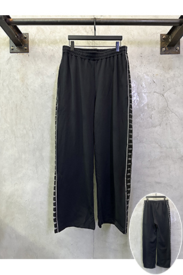 バレンシアガ Balenciaga 3M ラベルステッチのカジュアルスポーツパンツ