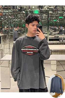 アレキサンダーワンスーパーコピー ALEXANDER WANG ロゴプリント長袖シャツ