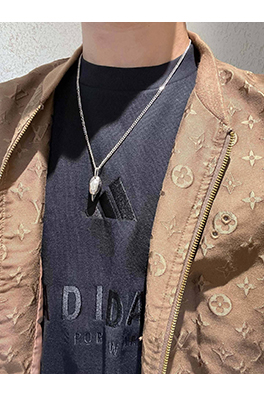 グッチ Anger Forest シリーズ ダブルG ダブルリング イーグルヘッドネックレス