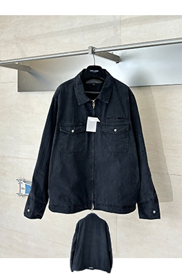 クロムハーツ 新作ヘリンボーン柄ウォッシュワークウェア中綿ジャケット