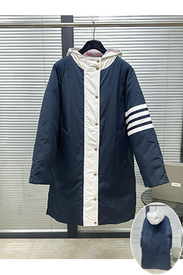 トムブラウンスーパーコピー OS カラーブロックロングダウンジャケット