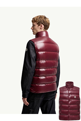 モンクレールコピー Tib スタンドカラーデザインのクラシックなダウンベスト