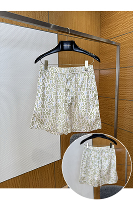 ルイヴィトン レタープリントのカジュアルショートパンツ