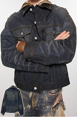 アクネストゥディオズ Acne Studios 刺繍デニムジャケット