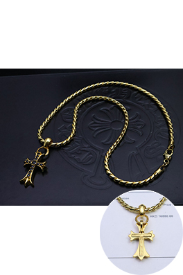 クロムハーツ カップルけの手作りネックレス