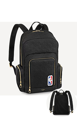 ルイヴィトン モノグラムエンボスの牛革バックパック M57972