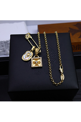 クロムハーツ ブローチチェーンネックレス