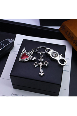 クロムハーツ 925スターリングシルバーキーホルダー