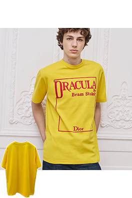 ディオールスーパーコピー DIOR 刺繍ロゴ半袖Tシャツ