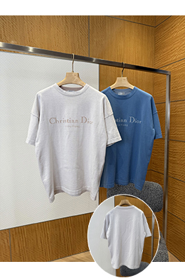 ディオール ヘイズブルー ニット 半袖Tシャツ