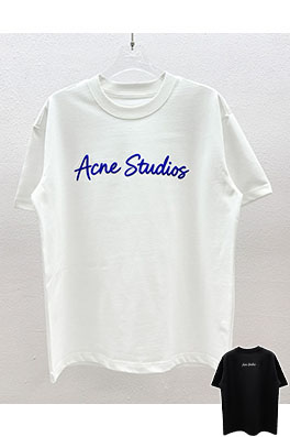 アクネストゥディオズコピー Acne Studios クラシックレターフォームプリント半袖Tシャツ