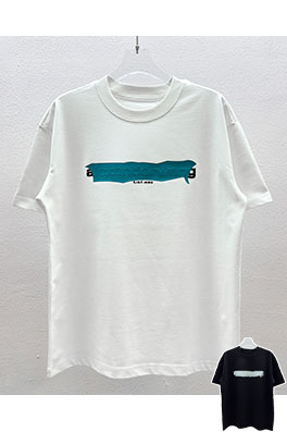 アレキサンダーワン Alexander Wang 新しいロゴ厚のプリントトップス半袖Tシャツ