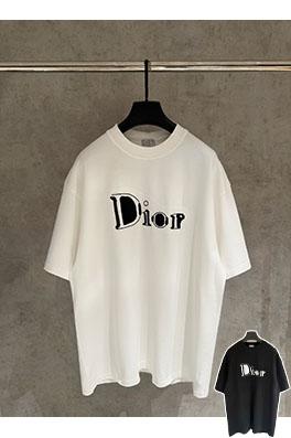 ディオール Dior 新作アップリケ刺繍半袖Tシャツ