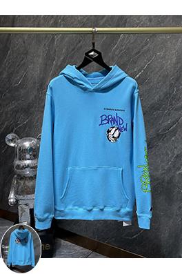 クロムハーツコピー 限定ブルーグラフィティ刺繍マウスパーカー