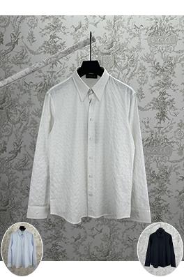 グッチ 新作オールオーバープリント無地長袖シャツ