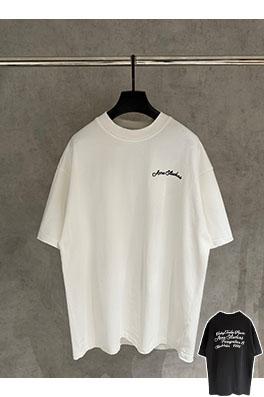 アクネストゥディオズ Acne Studios 新モデル刺繍半袖Tシャツ