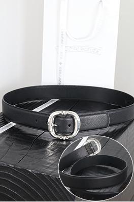 クロムハーツコピー Gunslinger クラシックなリングバックルレザーベルト