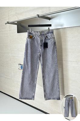 ルイヴィトン 馬年コレクション ヌードパープル ストレートレッグジーンズ