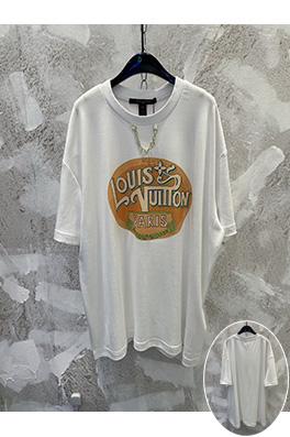 ルイヴィトン LOUIS VUITTON レインボーホリデーコレクション モノグラムプリントチェーン半袖Tシャツ