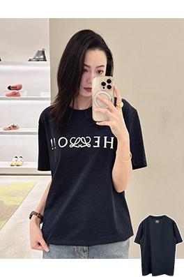 ロエベ LOEWE プリント刺繍半袖 Tシャツ