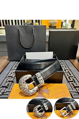 クロムハーツスーパーコピー 3.0cm ピンバックル多用途レディース本革ベルト