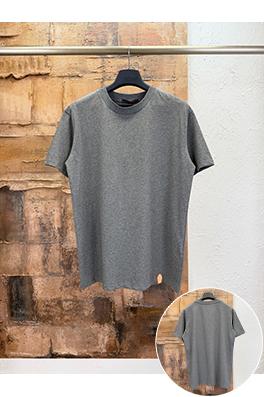 ルイヴィトン 新モデルレザーロゴ半袖Tシャツ