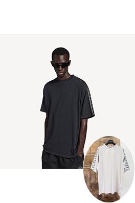 バレンシアガ リボン半袖Tシャツ