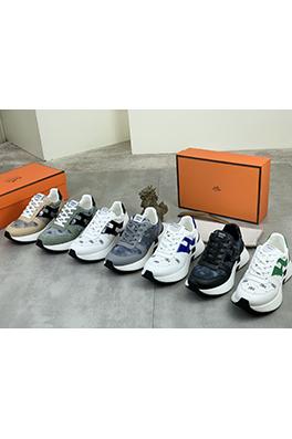 エルメス HERMES ステッチ入りブランド「H」トーテムシューズ