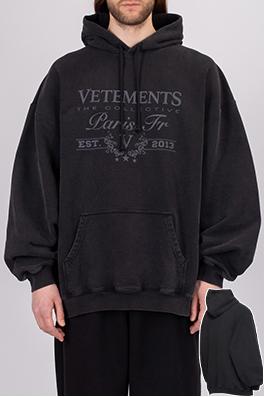 ヴェトモン VETEMENTS クラシックロゴウォッシュパーカー