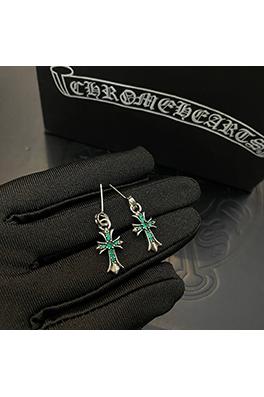 クロムハーツ クラシックなレトロなクロスイヤリング