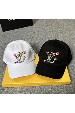 ルイヴィトンスーパーコピー LV 新しいカラフル刺繍ロゴのベースボールキャップ