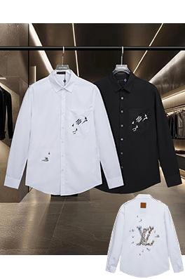 ルイヴィトンコピー LV 刺繍オーシャンセイルシリーズ 長袖シャツ