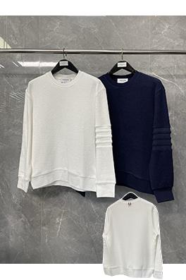 トムブラウン リバースクルーネックスウェットシャツ