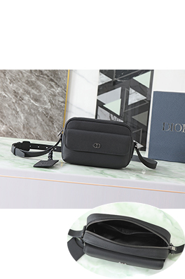 ディオール CD Icon ジッパー付きメッセンジャーバッグ