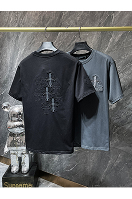 クロムハーツ 馬蹄サンスクリットアップリケ半袖Tシャツ