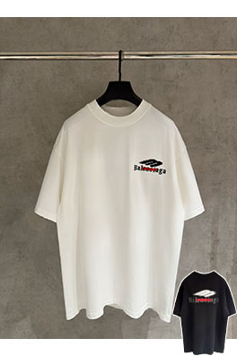 バレンシアガ Balenciaga クラシックな刺繍半袖Tシャツ