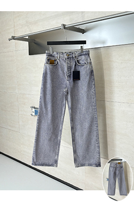 ルイヴィトン 馬年コレクション ヌードパープル ストレートレッグジーンズ